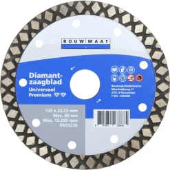 Bouwmaat Universeel Premium Diamantzaagblad 125mm