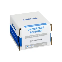 Bouwmaat Universele Schroef Verzinkt PK Deeldraad T20