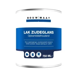 Bouwmaat Zijdeglans Lak Wit 0,75L