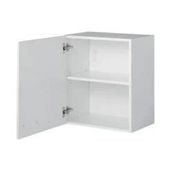 Bribus ECO Bovenbouwkast Links Wit 60x57cm 1 Deur Met 1 Legplank FSC Mix 70%