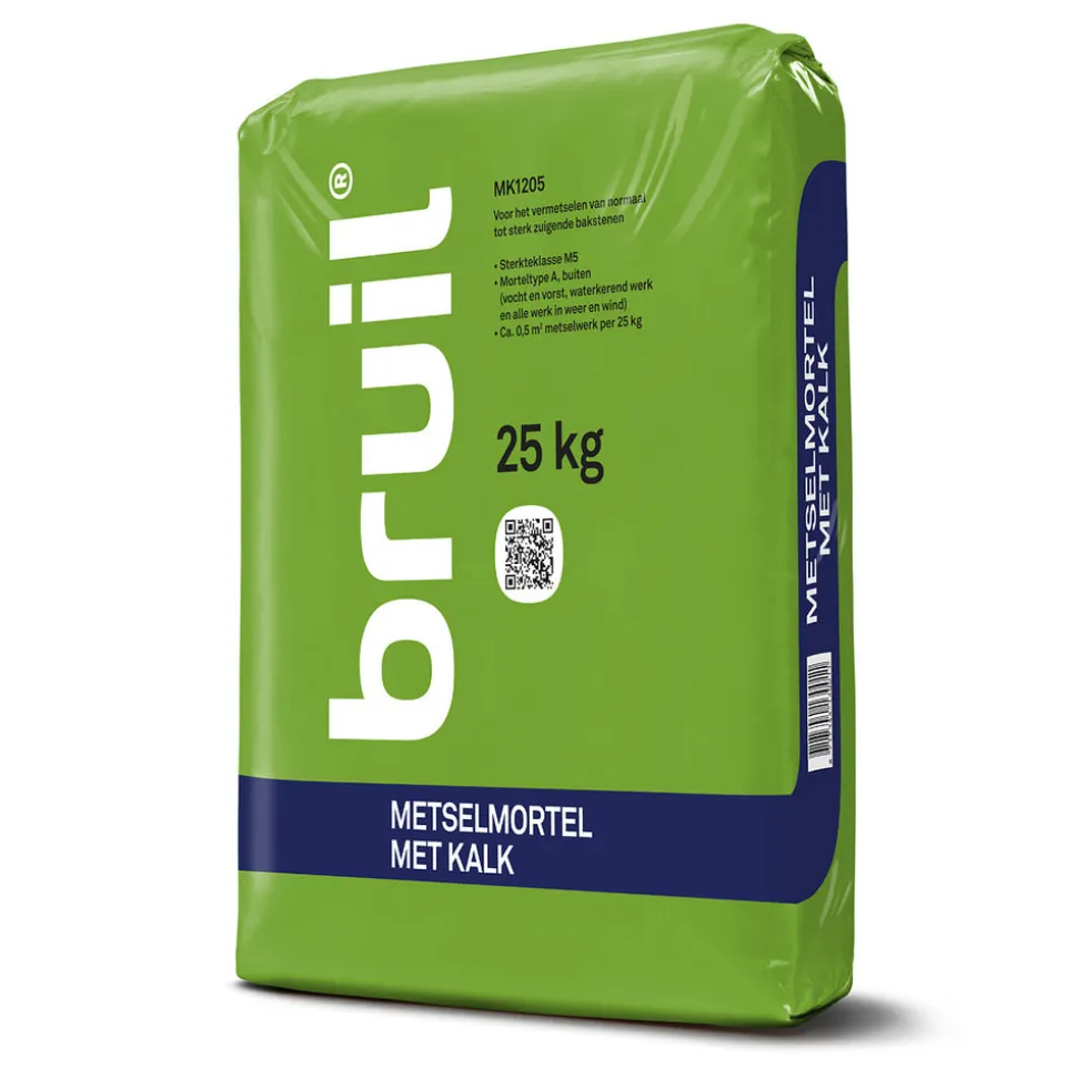 Bruil Metselmortel Met Kalk MK1205 25kg