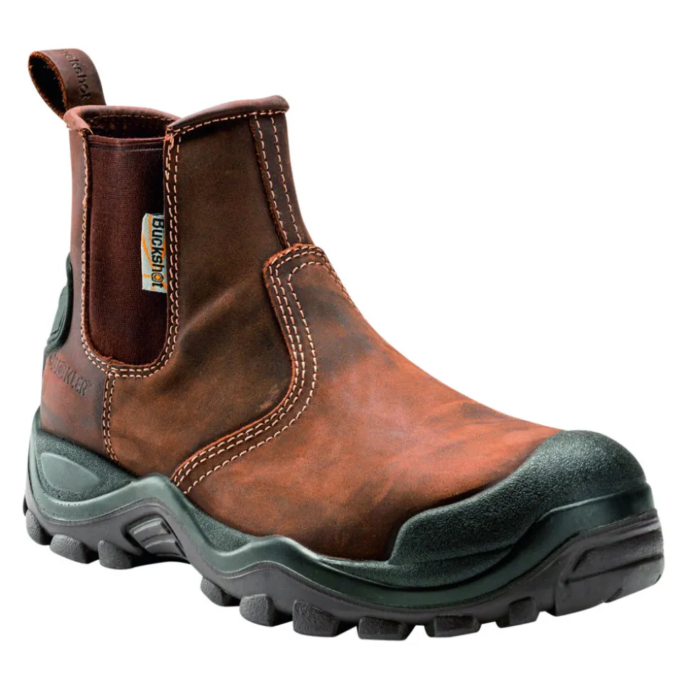 Buckbootz Veiligheidsschoen S3 Buckshot Instapper Bruin