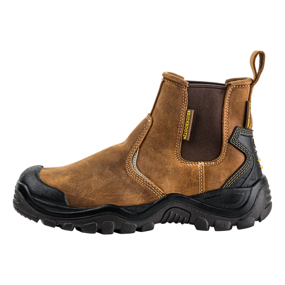 Buckbootz Veiligheidsschoen S3 Buckshot Instapper Bruin