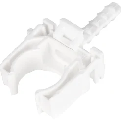 Buisclip Euro 20mm tbv 3/4 Buis Wit 50st