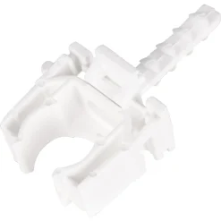 Buisclip Euro 16mm tbv 5/8 Buis Wit 50st