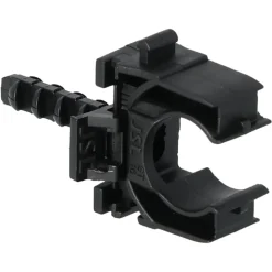 Buisclip Euro 16mm tbv 5/8 Buis Zwart  50st