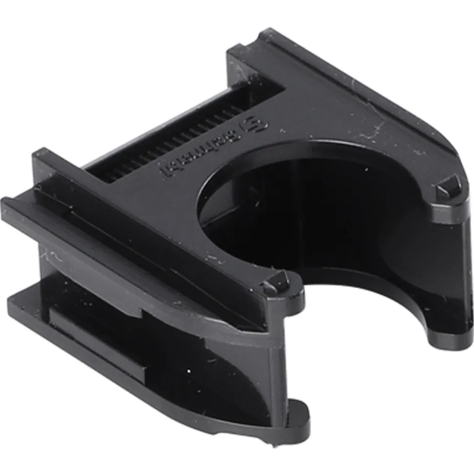 Buisclip Euro Zwart 19mm 50st