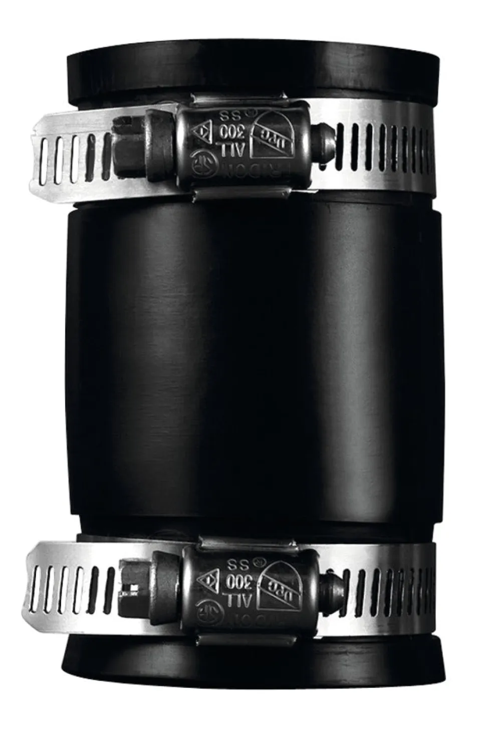 Buiskoppeling flexibel rubber Ø 42-30 mm