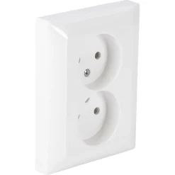 Busch-Jaeger Contactdoos Balance Inbouw 2-Voudig Polarwit