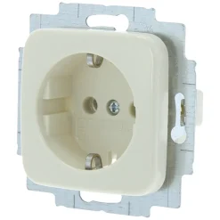 Busch-Jaeger Contactdoos Reflex Inbouw 1-Voudig Polarwit Randaarde