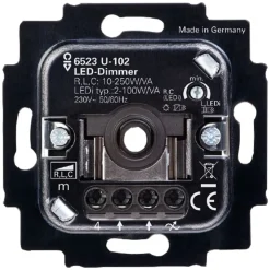 Busch-Jaeger Inbouw Dimmer Led 2-100W Universeel Druk/Wissel Element