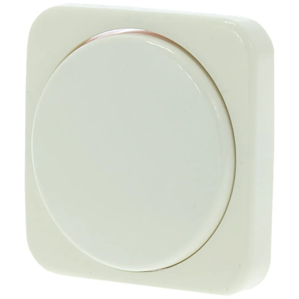 Busch-Jaeger Reflex Centraalplaat Inbouw Knop Dimmer Polarwit