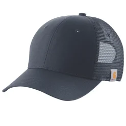 Carhartt Canvas Mesh Back Cap Navy One Size