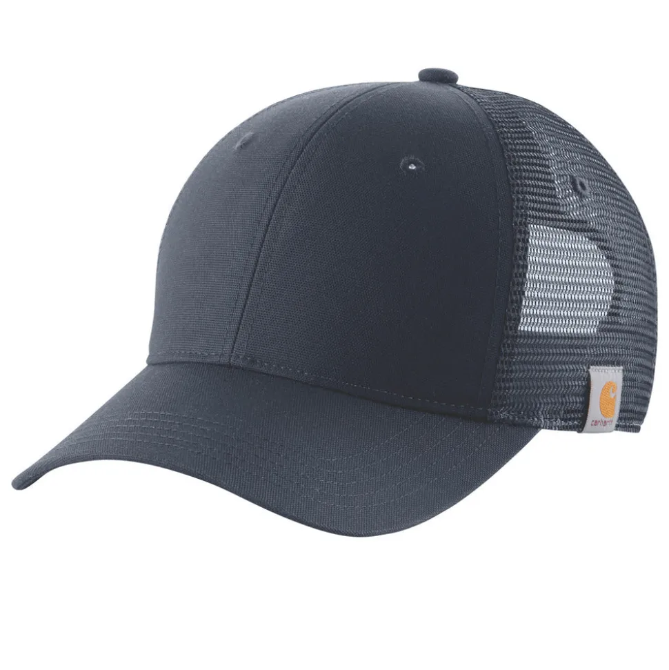 Carhartt Canvas Mesh Back Cap Navy One Size