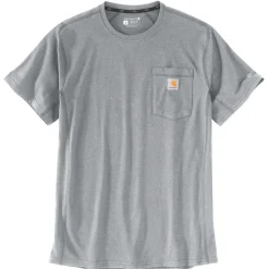 Carhartt Force Pocket S/S T-Shirt Grijs