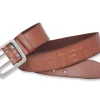 Carhartt Riem Logo Leer Bruin Maat 40