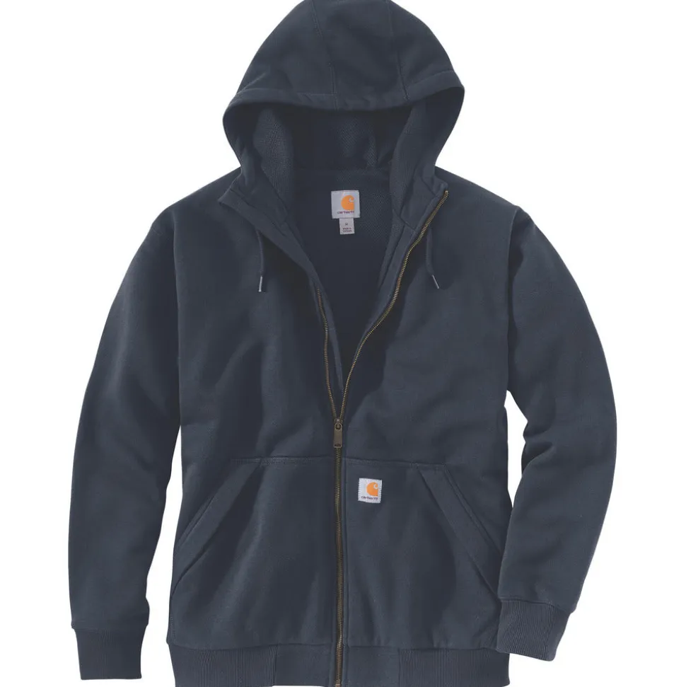Carhartt Sweatshirt Paxton Thermal Lined Full Zip Navy