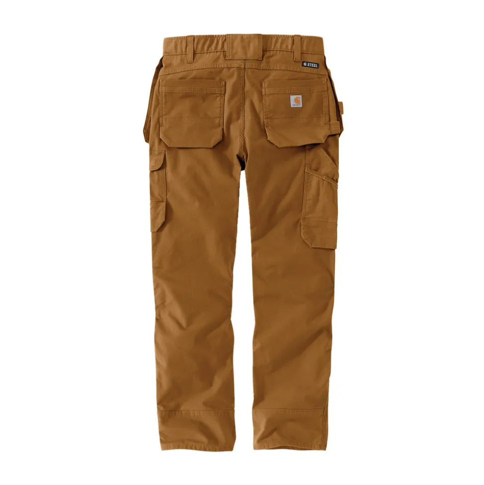 Carhartt Werkbroek Steel Cargo Multipocket Bruin