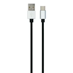 Carpoint Laadkabel USB naar USB-C Zwart 1m