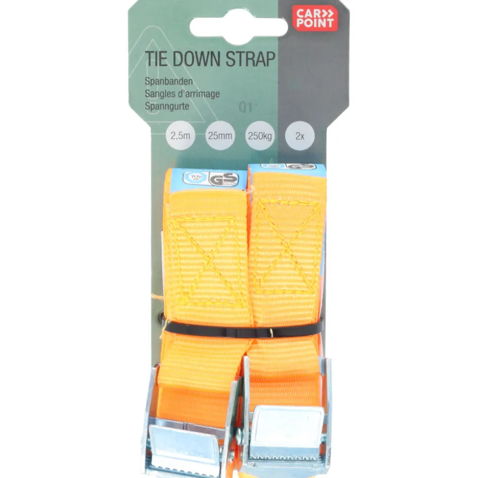 Carpoint Spanbanden 2,5m 2stuks