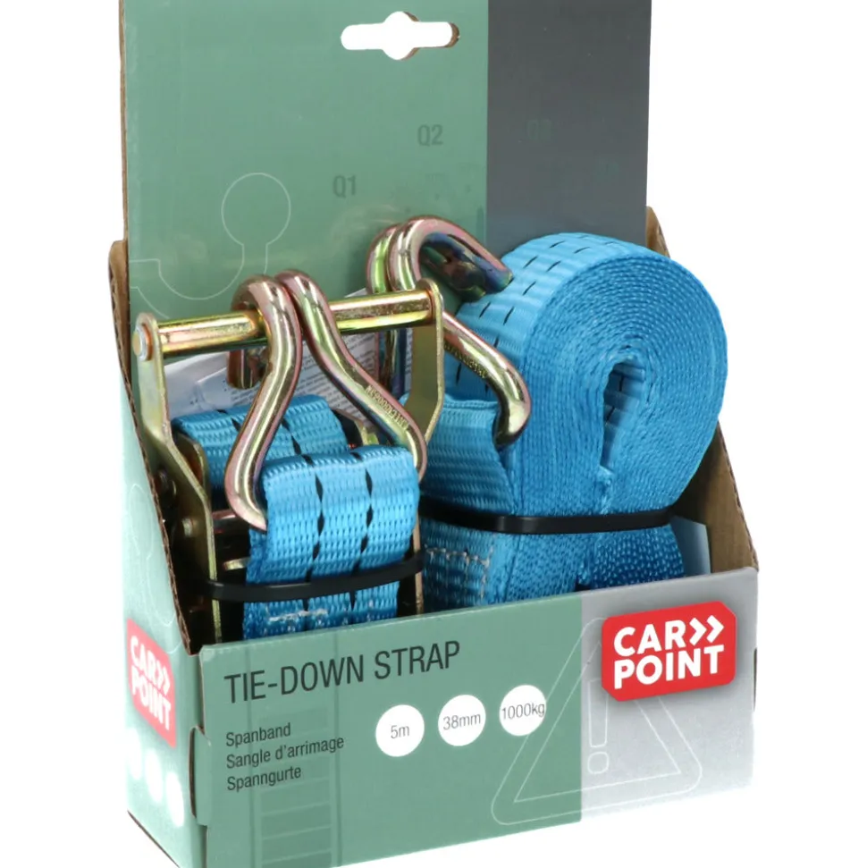 Carpoint Spanband Met Ratel En Haken 38mm 5m