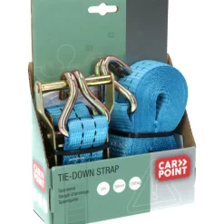 Carpoint Spanband Met Ratel En Haken 38mm 5m