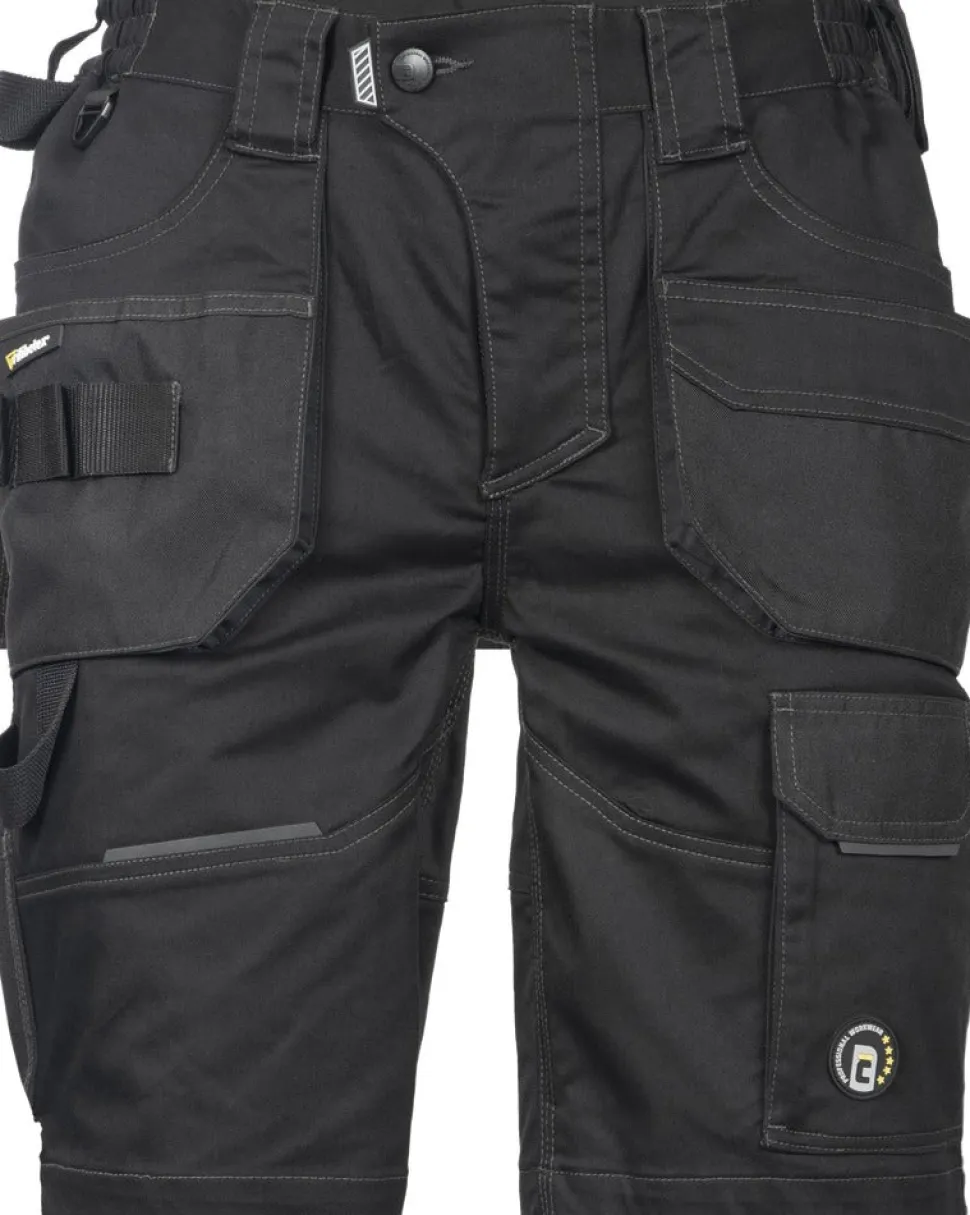 CERVA Korte Werkbroek Dayboro Zwart