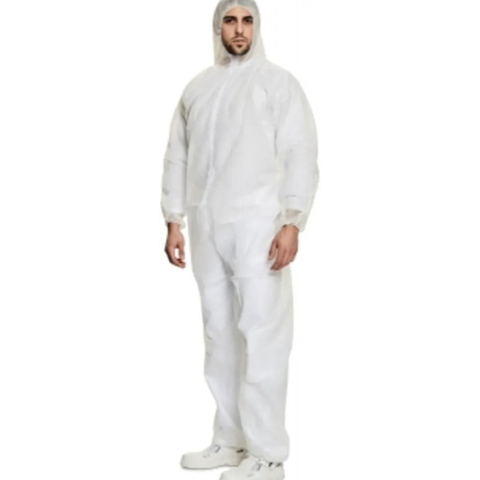 CERVA Overall Wegwerp Marx BE 07 001 Wit Maat XL
