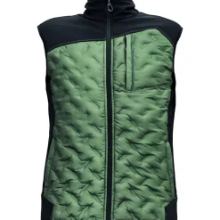 CERVA Softshell Bodywarmer Neurum Light Donker Olijfgroen