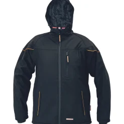 Cerva Softshell Jas Emerton Winter Zwart Maat XXL