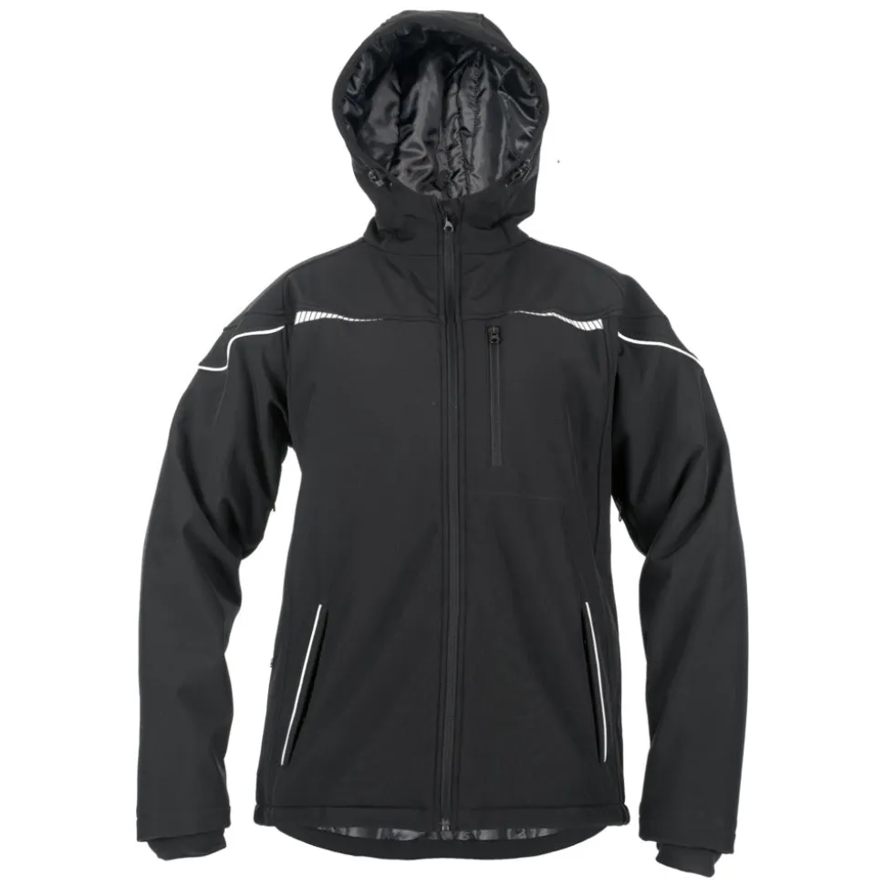 CERVA Softshell Jas Emerton Zwart Maat L