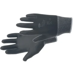 Cerva Werkhandschoenen Geul PRO Nylon/Latex Zwart Maat 9/L
