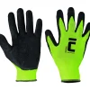 CERVA Werkhandschoenen Palawan Nylon/Latex Geel Maat 9/L 12 Paar