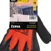 CERVA Winter Werkhandschoenen Palawan Acryl/Latex Oranje Maat 11/XXL