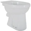 Closetpot Staand Verhoogd Vlakspoel PK Glanzend Wit 46cm