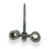 CV T-beugel 15 mm met inlage - 2 stuks
