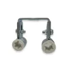 CV U-beugel duplo met inlage 15 mm - 2 stuks