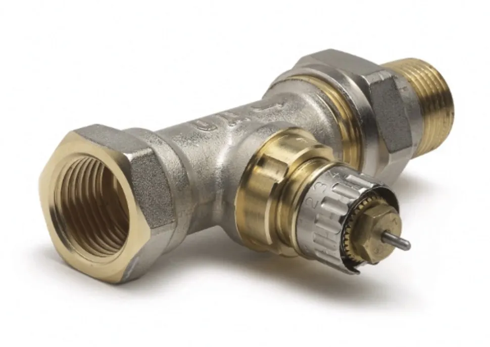 Danfoss Radiator Afsluiter RA-N 15 Recht Messing 1/2"