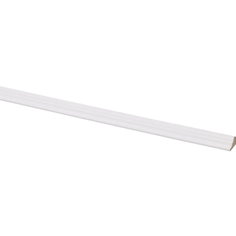 Decorlijst MDF Folie Wit 9x22x2600mm 70% PEFC