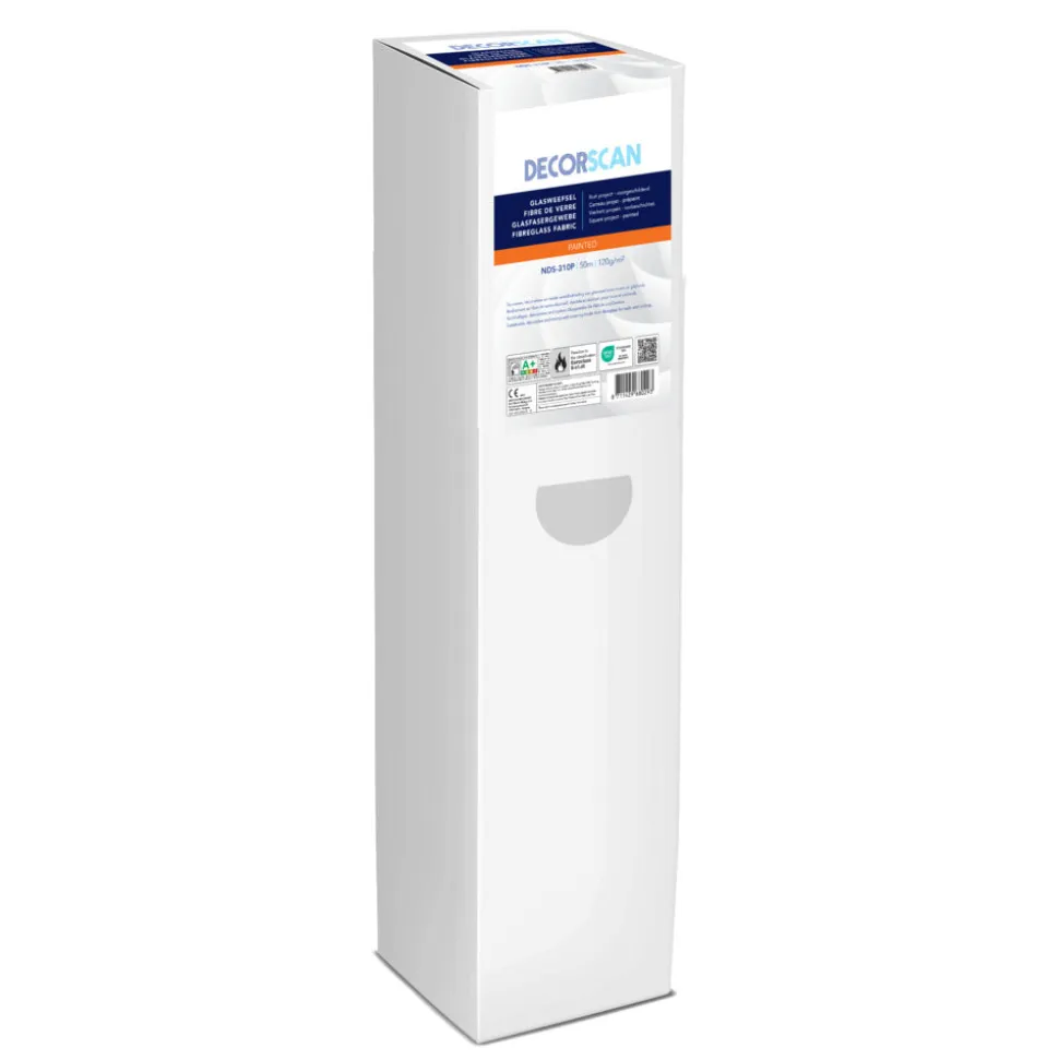 Decorscan Glasweefsel DS 310P Voorgeschilderd 120gr