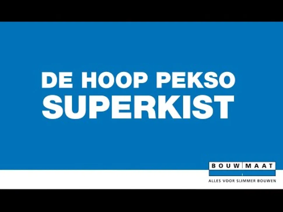 De Hoop Pekso Trekpen Groen tbv Superkist B350mm