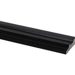 Deurlijst Grenen Zwart Gelakt 15x57x2700mm FSC Mix 70%