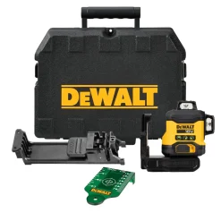 DeWALT Compact Groene Kruislijnlaser 3x360° DCLE34031N-XJ 18V