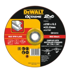 DeWALT Extreme 2X Afbraamschijf Metaal 230x6x22,2mm