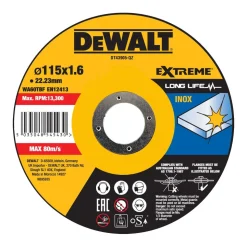 DeWALT Extreme 2X Doorslijpschijf Metaal 11 x1,6x22,2mm