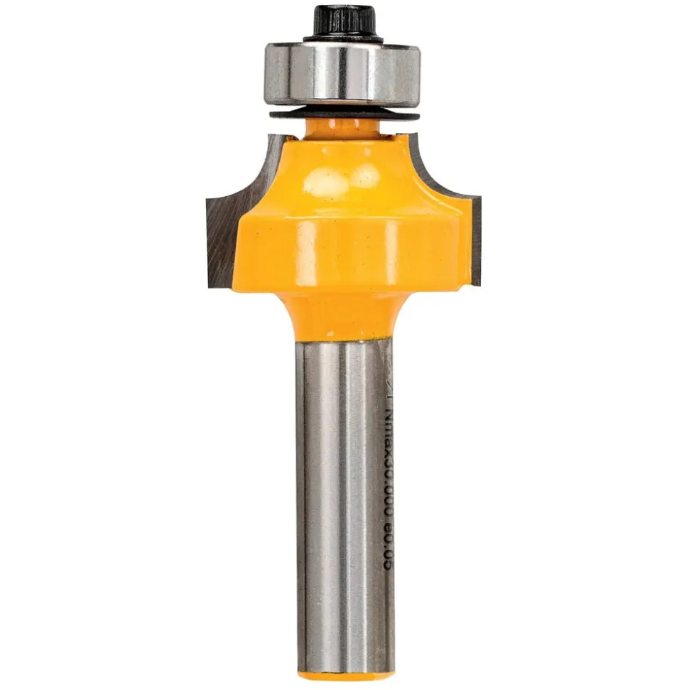 DeWALT Kwartrondprofielfrees Met Kogellager 8mmx22,7x9,5mm
