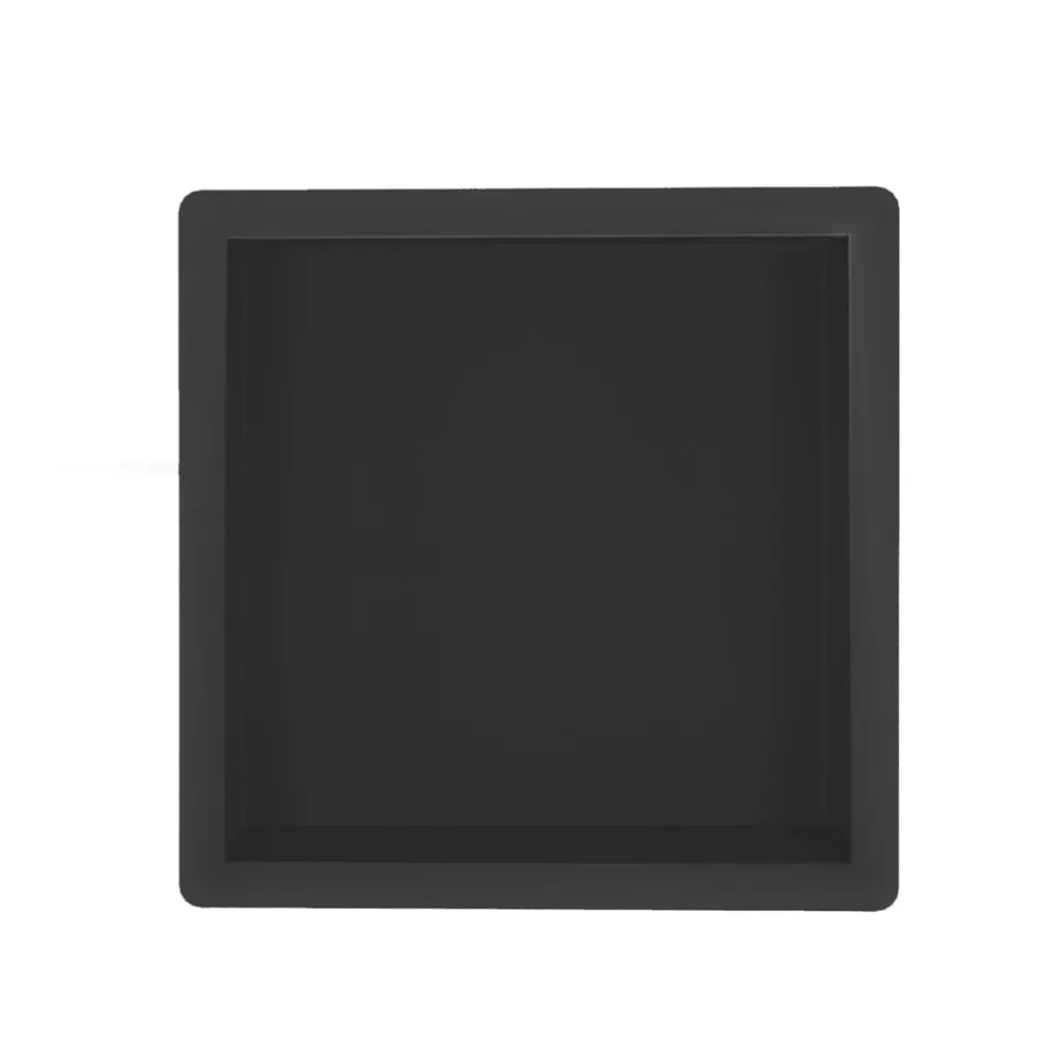 Dive Inbouwnis Mat Zwart 30x30x7cm