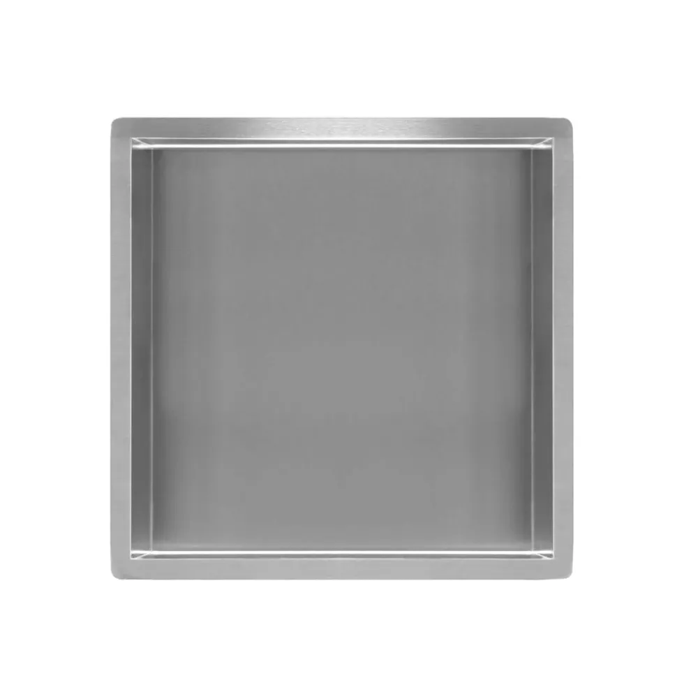 Dive Inbouwnis RVS 30x30x7cm
