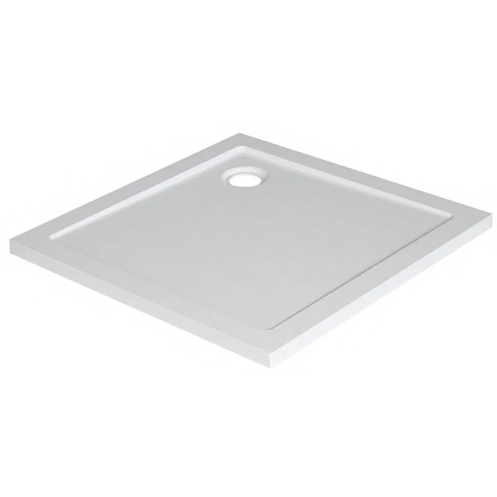 Douchebak Vierkant SMC Wit 90x90cm