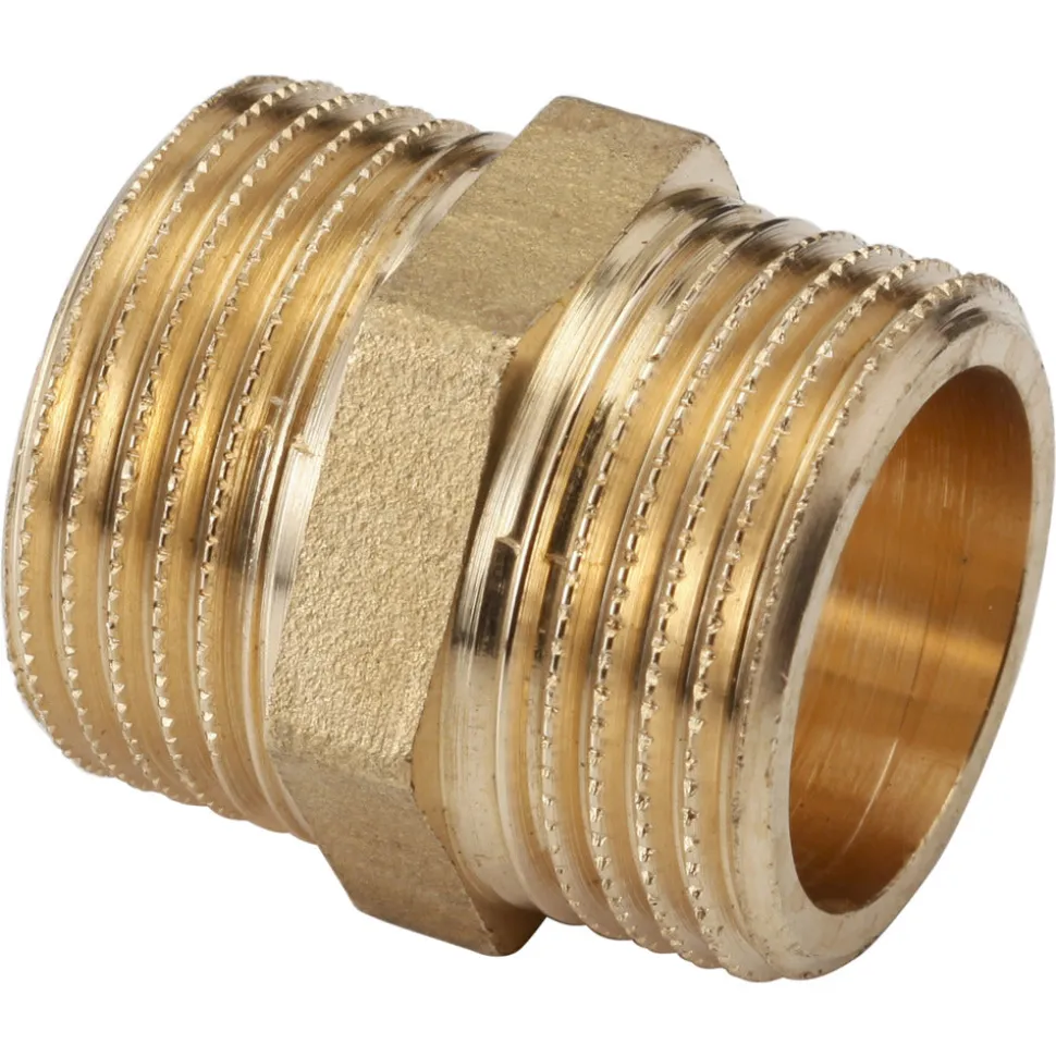 Draad nippel 3/4'' dubbel